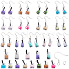 SUNNYCLUE DIY Imitation Bubble Tea/Boda Milk Tea Dangle Earring Making Kits DIY-SC0018-91-1