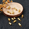 PandaHall Jewelry Brass Screw Clasps KK-PJ0001-03G-8