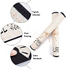 Coffee Theme Cotton and Linen Cup Mats AJEW-WH0201-013-3