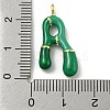 Brass Enamel Pendants KK-E093-03G-A-3