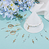 4sets 2 Colors Alloy Lightning Bolt Pendants FIND-SC0017-55-3