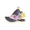 Halloween Alloy Enamel Pendants PALLOY-O108-04LG-02-1