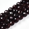 Natural Garnet Beads Strands G-S345-8mm-37-1