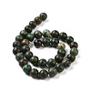 Natural African Turquoise(Jasper) Beads Strands X-TURQ-G037-10mm-6