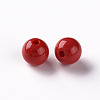 Opaque Acrylic Beads X-MACR-S370-C10mm-A14-2