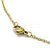 Cat Shaped Alloy Enamel Pendant Necklace NJEW-JN04613-02-5