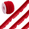 5 Yards Elastic Velvet Organza Ribbon SRIB-TA0001-28B-2