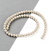 Synthetic Lava Rock Dyed Beads Strands G-H311-08A-04-2