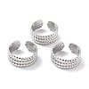 Non-Tarnish 304 Stainless Steel Finger Rings X-RJEW-L102-40P-1
