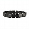 Non-magnetic Synthetic Hematite Beaded Stretch Bracelets for Men FS-WG73B41-07-1