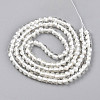 Baking Paint Transparent Glass Beads Strands DGLA-N011-6mm-01-2