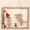 DIY Scarecrow & Bird Wood Painting Handmade Materials Package for Parent-Child DIY-P036-01-1
