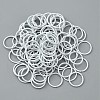 100Pcs Baking Paint Zinc Alloy Open Jump Rings FIND-WH0032-85B-03-1