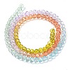 Transparent Painted Glass Beads Strands DGLA-A034-T3mm-A12-5