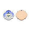 Single-Sided Printed Wood Pendants WOOD-N005-96-1