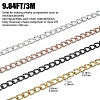 3m Aluminium Twisted Curb Chains CHA-YW0001-04B-6