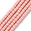 Handmade Polymer Clay Bead Strands CLAY-ZX006-01-14-2
