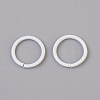 Spray Painted Iron Open Jump Rings IFIN-F149-B16-1