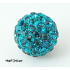 Polymer Clay Rhinestone Beads RB-H258-HD10mm-229-1