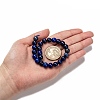 Natural Lapis Lazuli Beads Strands X-G-G087-8mm-5