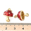 Brass Enamel Pendants X-KK-A252-13C-G-3