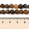 Natural Yellow Tiger Eye Beads Strands G-H238-6mm-4