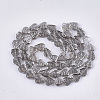 Electroplate Glass Beads Strands EGLA-T017-05-3