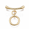 Brass Toggle Clasps LS-KK-T063-99G-NF-1