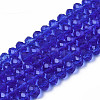 Glass Beads Strands EGLA-A034-T1mm-D31-1