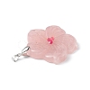 Natural Rose Quartz Big Pendants G-B040-01P-11-3