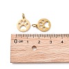 304 Stainless Steel Pendants STAS-Q201-T455G-4