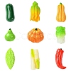 9Pcs 9 Styles Opaque Resin Cabochons RESI-CJC0012-44-1