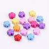 Solid Color Acrylic Beads X-SACR-R807-M-2