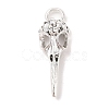 Tibetan Style Alloy Pendants PALLOY-K110-27AS-RS-3