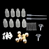 8Pcs Glass Dropper Bottles MRMJ-XCP0001-73-1