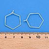 Brass Earring Hooks KK-WH20013-04S-A-3