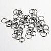 Iron Open Jump Rings IFIN-A018-10mm-B-NF-1