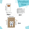 2Pcs Column Glass Bottle CON-AR0001-17A-2