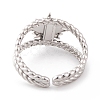 Sun 304 Stainless Steel Open Cuff Rings RJEW-G314-04P-4