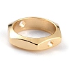 Brass Bead Frames KK-O133-211A-G-3