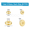 304 Stainless Steel Spacer Beads STAS-UN0008-17G-3