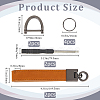 Cowhide Leather Keychain FIND-WH20001-72A-2