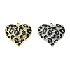 2Pcs 2 Colors Brass Micro Pave Cubic Zirconia Pendants KK-CJ0003-16-1
