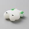 Frog Luminous Food Grade Eco-Friendly Silicone Beads SIL-WH0003-12F-2