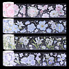 4Pcs 4 Colors PET Decorative Stickers DIY-PH0032-40-8