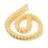 Opaque Glass Beads Strands LAMP-H061-01A-03-3