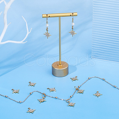 50Pcs Alloy Crystal Rhinestone Pendants FIND-DC0007-51-1