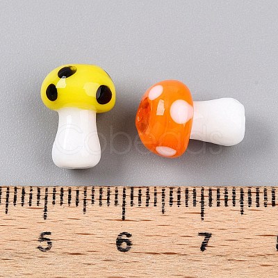 Handmade Lampwork Beads Strands LAMP-E015-03L-1