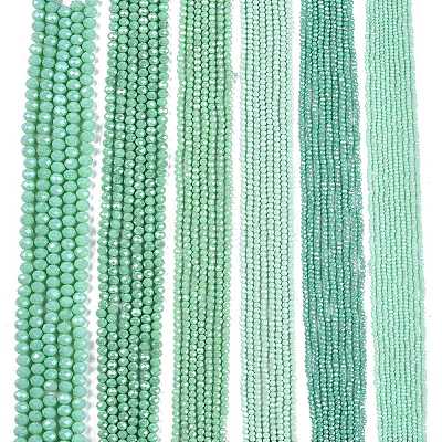 Electroplate Glass Beads Strands LS-EGLA-A044-P3mm-A14-1