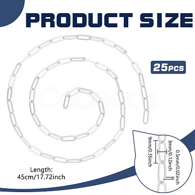 11.25M Brass Paperclip Chains CHC-BC0001-27S-1
